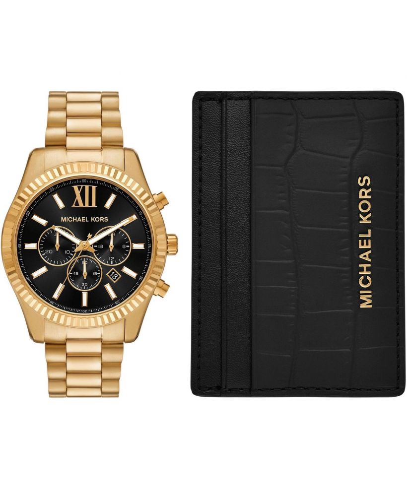 Zegarek męski Michael Kors Lexington Chronograph SET