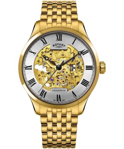 Zegarek męski Rotary Greenwich Automatic Skeleton