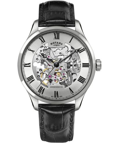 Zegarek męski Rotary Greenwich Automatic Skeleton