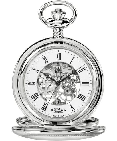 Zegarek Kieszonkowy męski Rotary Heritage Pocket Skeleton