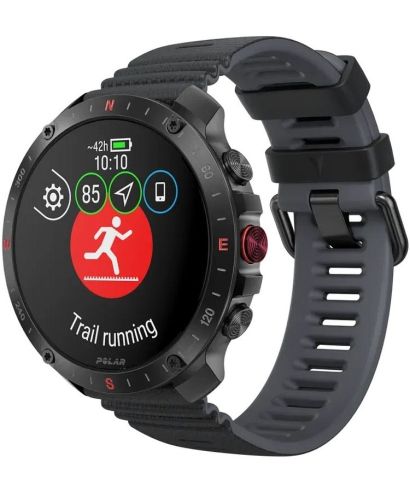 Zegarek sportowy Polar Grit X2 Pro Night Black