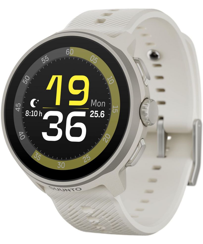 Zegarek multisportowy Suunto Run Frost Gray Silicone Strap