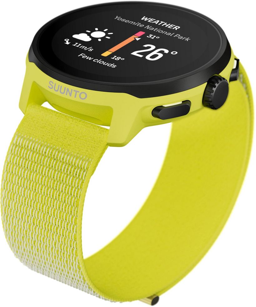 Zegarek multisportowy Suunto Run Lime Textile Strap