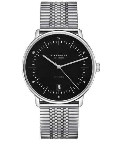 Zegarek męski Sternglas Naos Piano Black Automatic