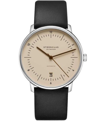 Zegarek męski Sternglas Naos Sand Brown Automatic