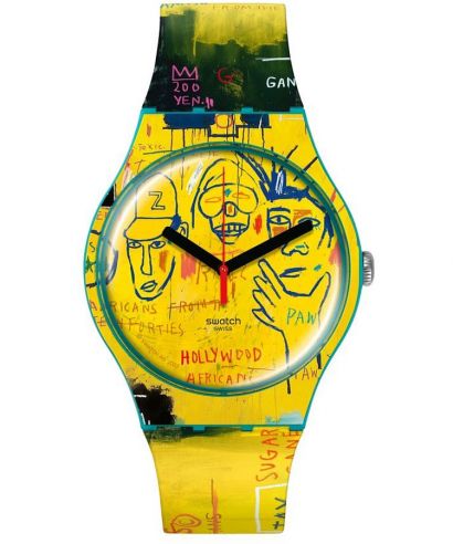Zegarek Swatch Ishtar by Jean-Michel Basquiat