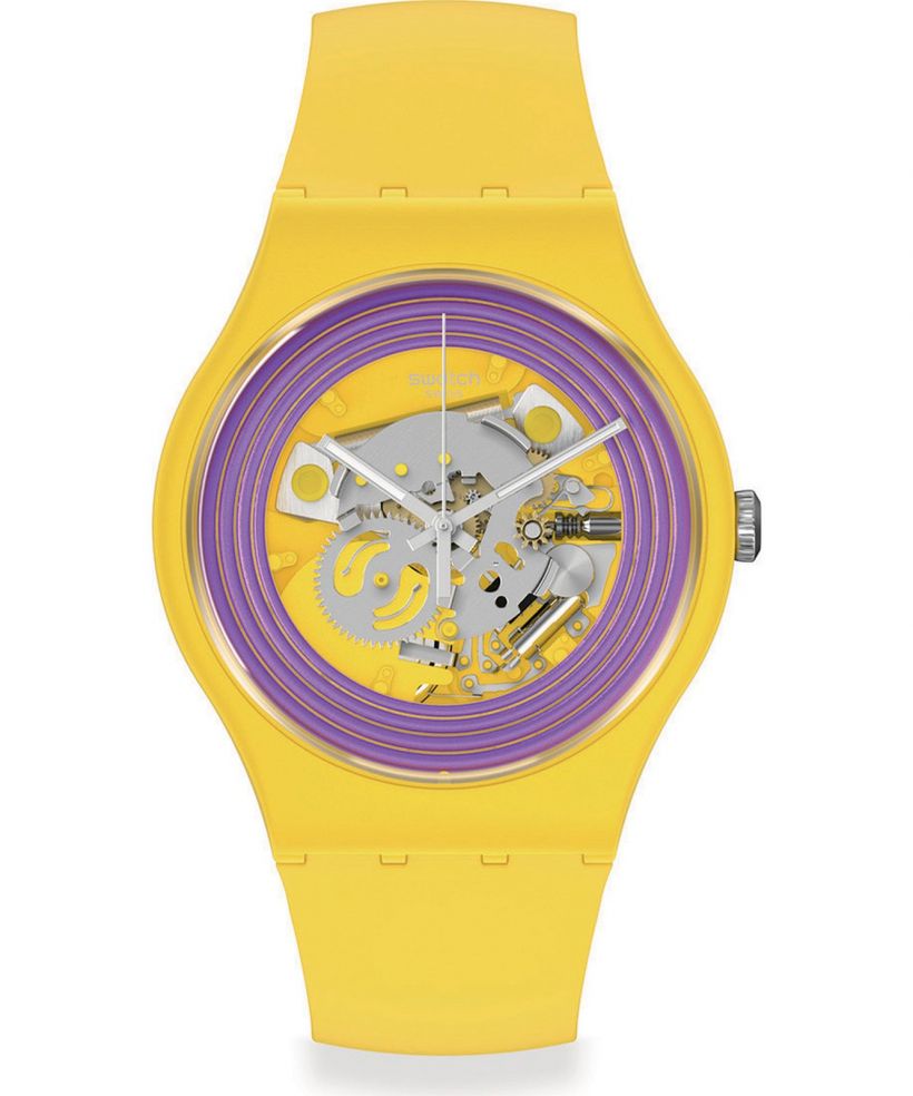 Zegarek Swatch Purple Rings Yellow