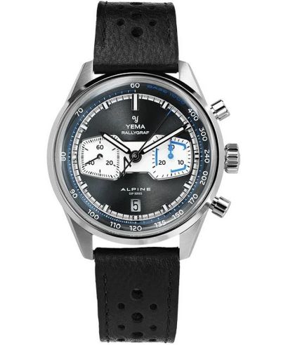 Zegarek męski Yema Rallygraf Alpine Cup Automatic Chronograph Limited Edition
