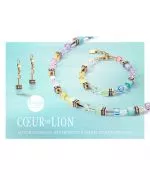 Naszyjnik Coeur de Lion GeoCUBE® Precious Fusion Pearls Multicolour Pastel 5086/10-1522