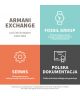 Bransoletka Armani Exchange Logo AXG0041040