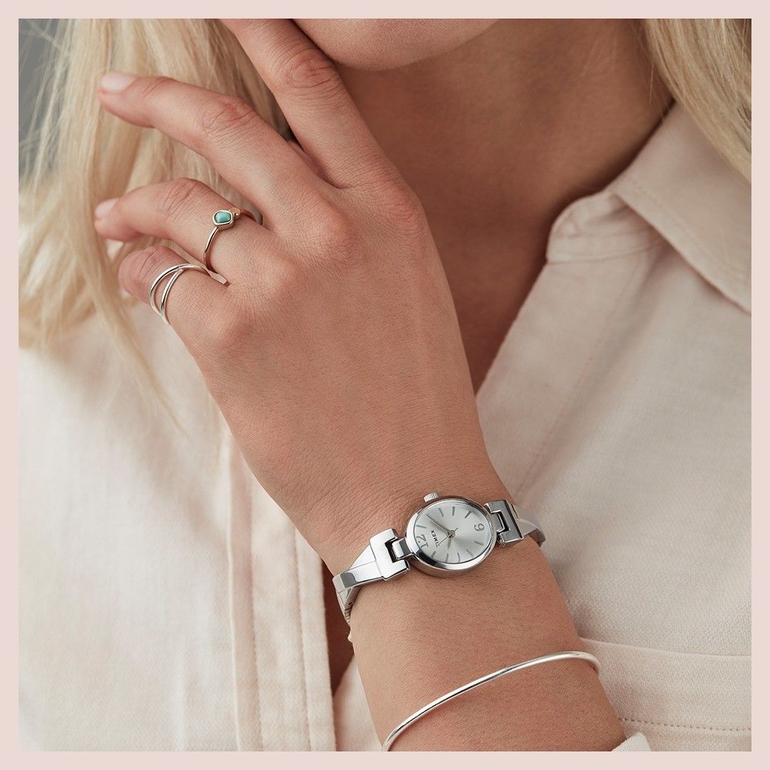 Zegarek damski Timex Fashion Stretch Bangle