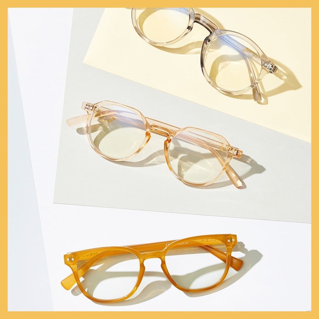 Okulary Meller Blue Light Banna Champagne
