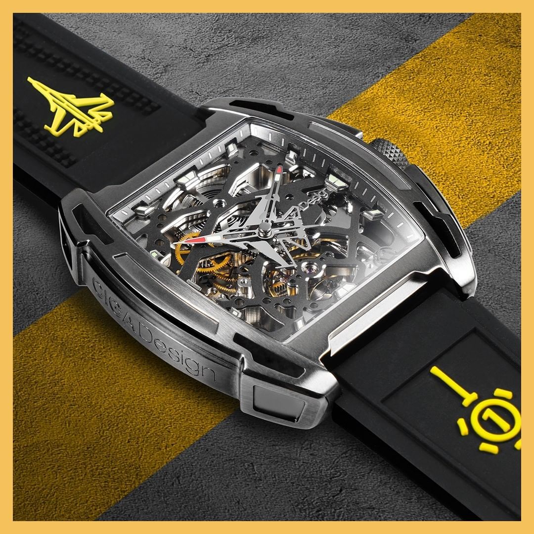 Zegarek męski Ciga Aircraft Carrier Skeleton Limited Edition
