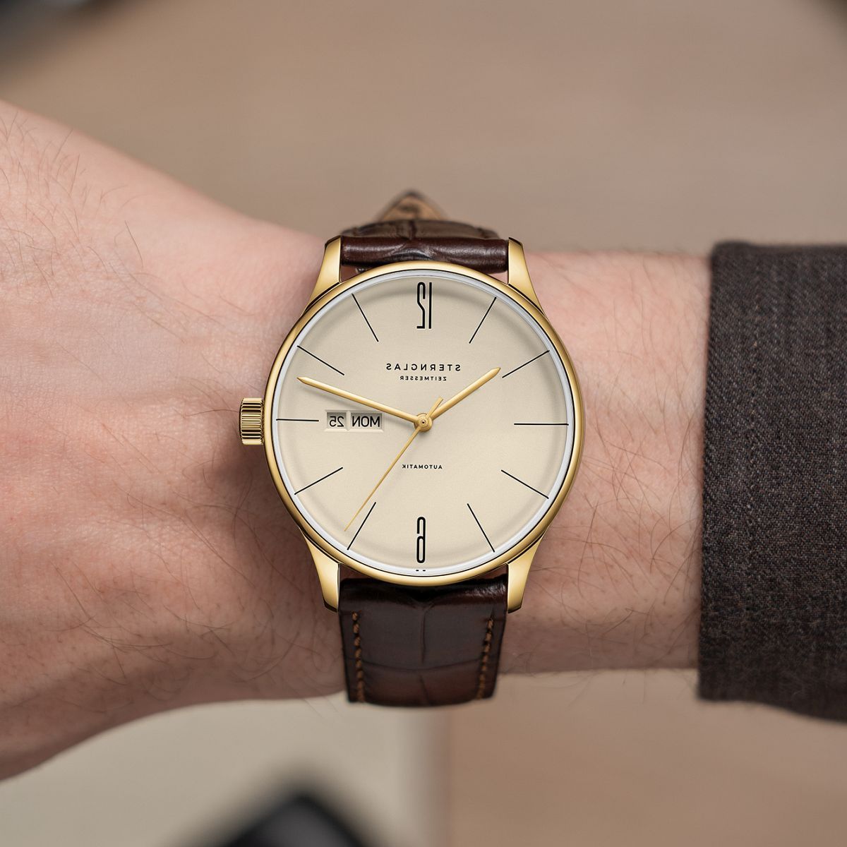 Zegarek męski Sternglas Berlin Automatic