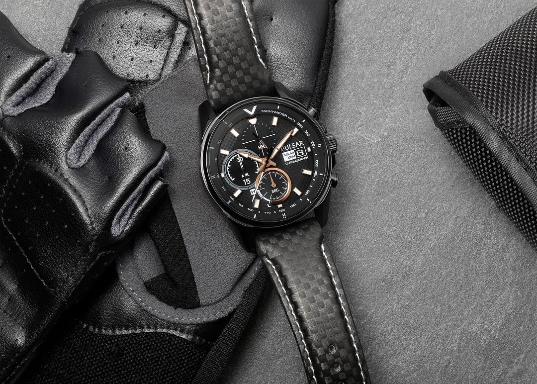 Zegarek męski Pulsar Accelerator Solar Chronograph