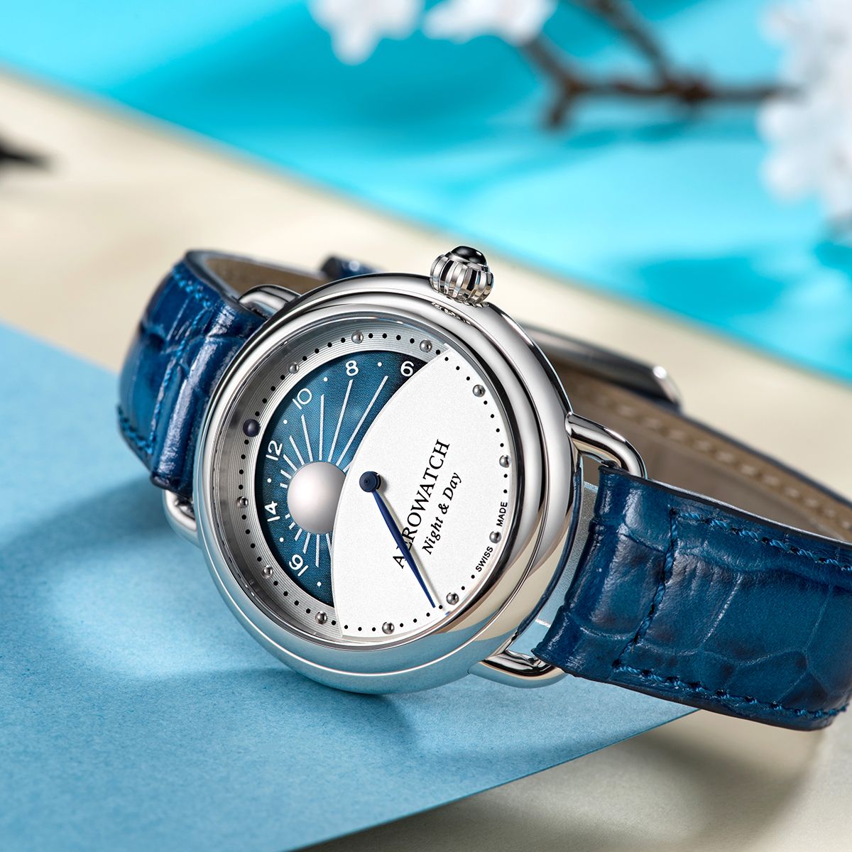 Zegarek damski Aerowatch 1942 Night and Day