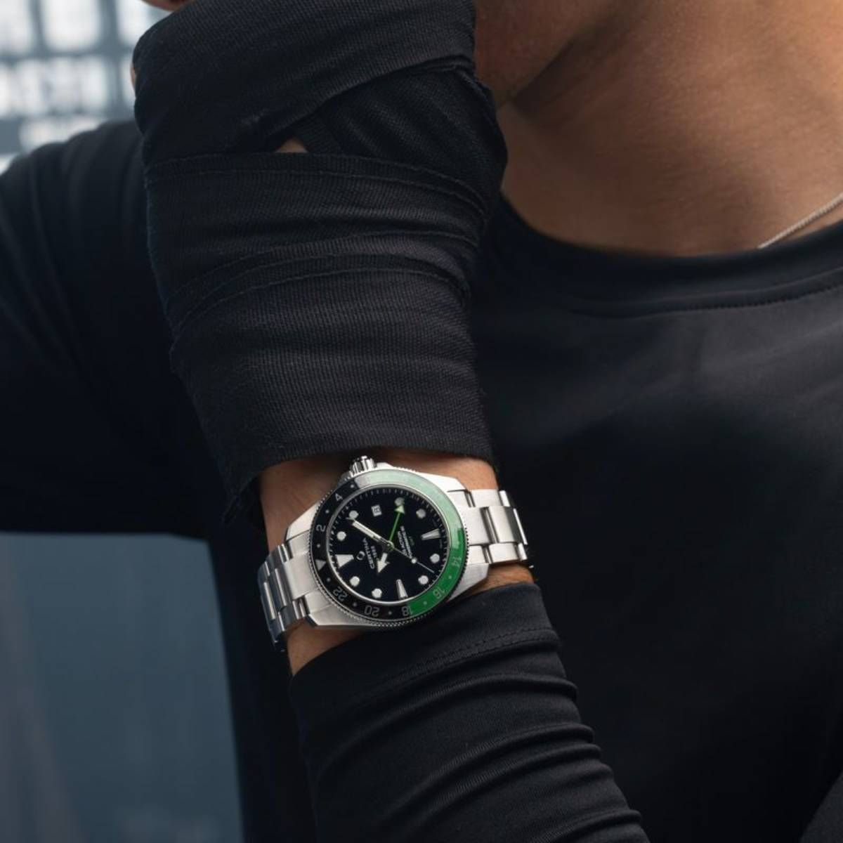 Zegarek męski Certina DS Action GMT Powermatic 80