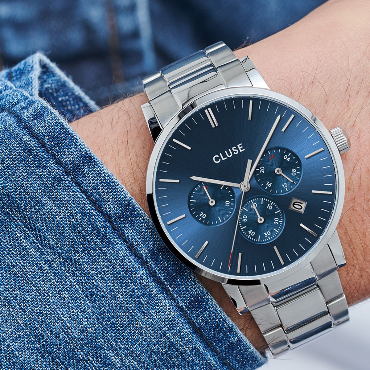 Zegarek męski Cluse Aravis Chronograph