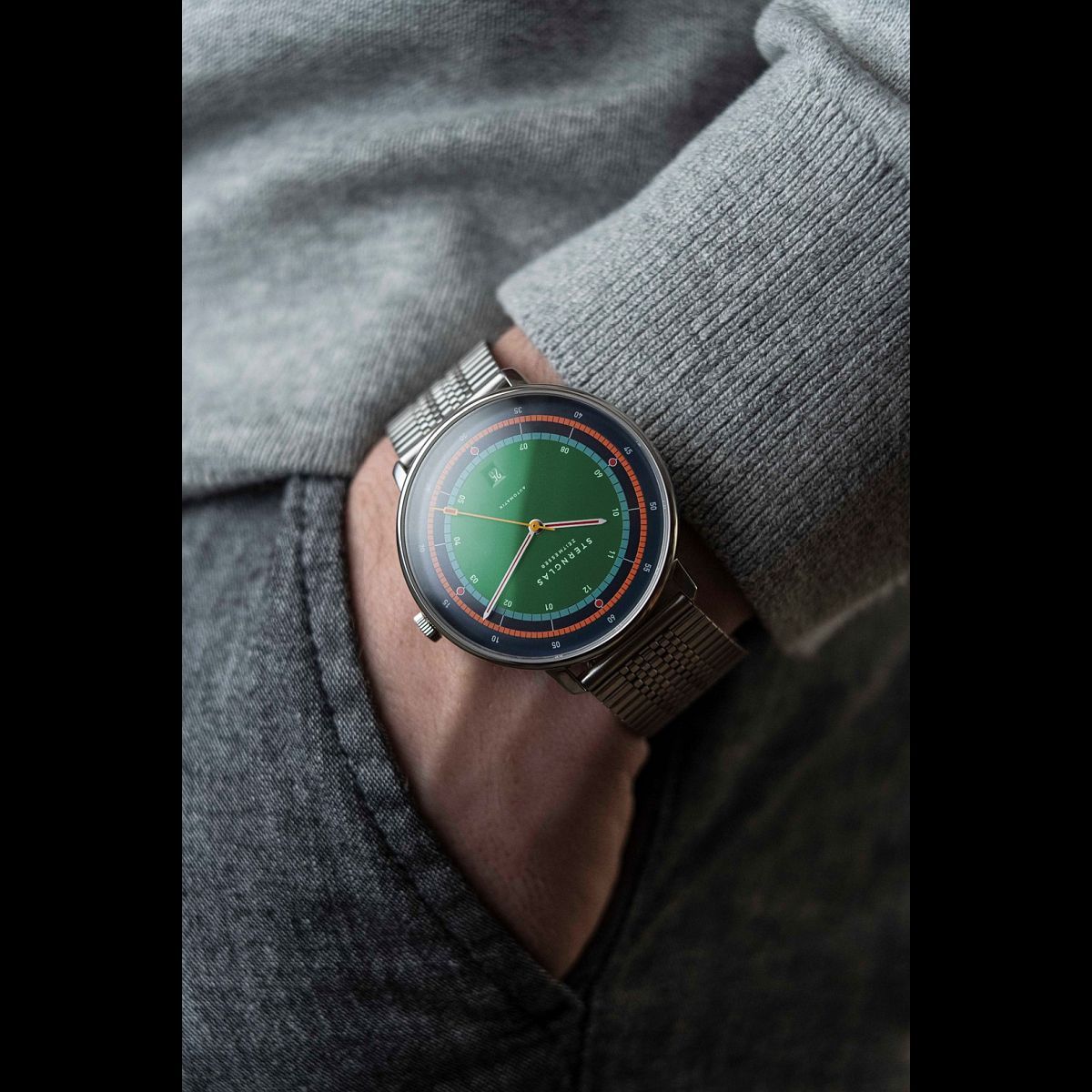 Zegarek męski Sternglas Hamburg Automatic Limited Edition Argo