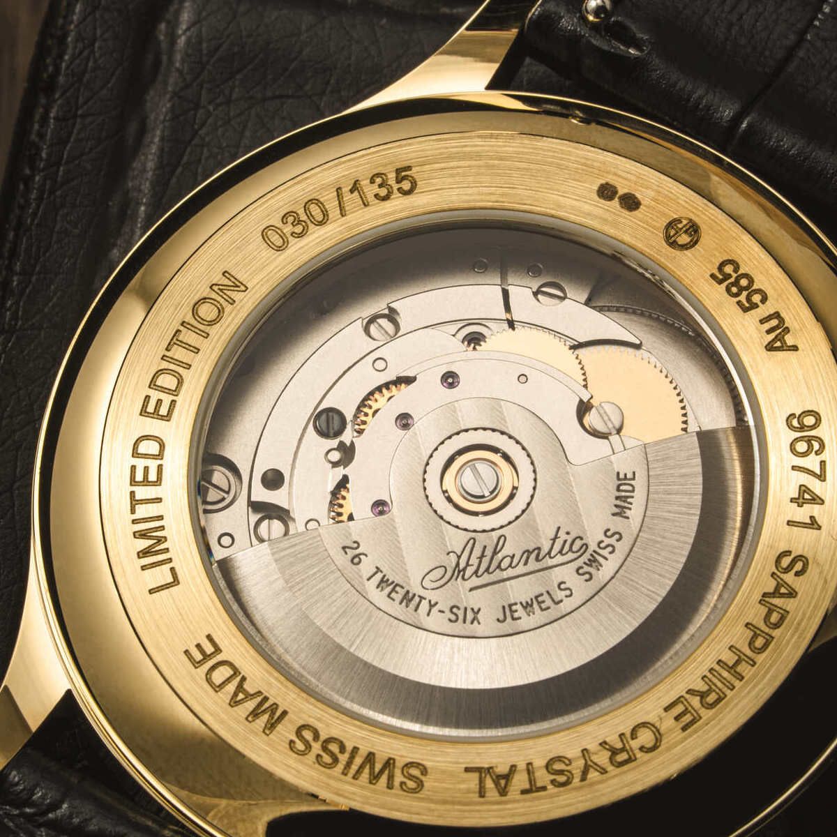 Zegarek męski Atlantic Seagold Moonphase Automatic Limited Edition