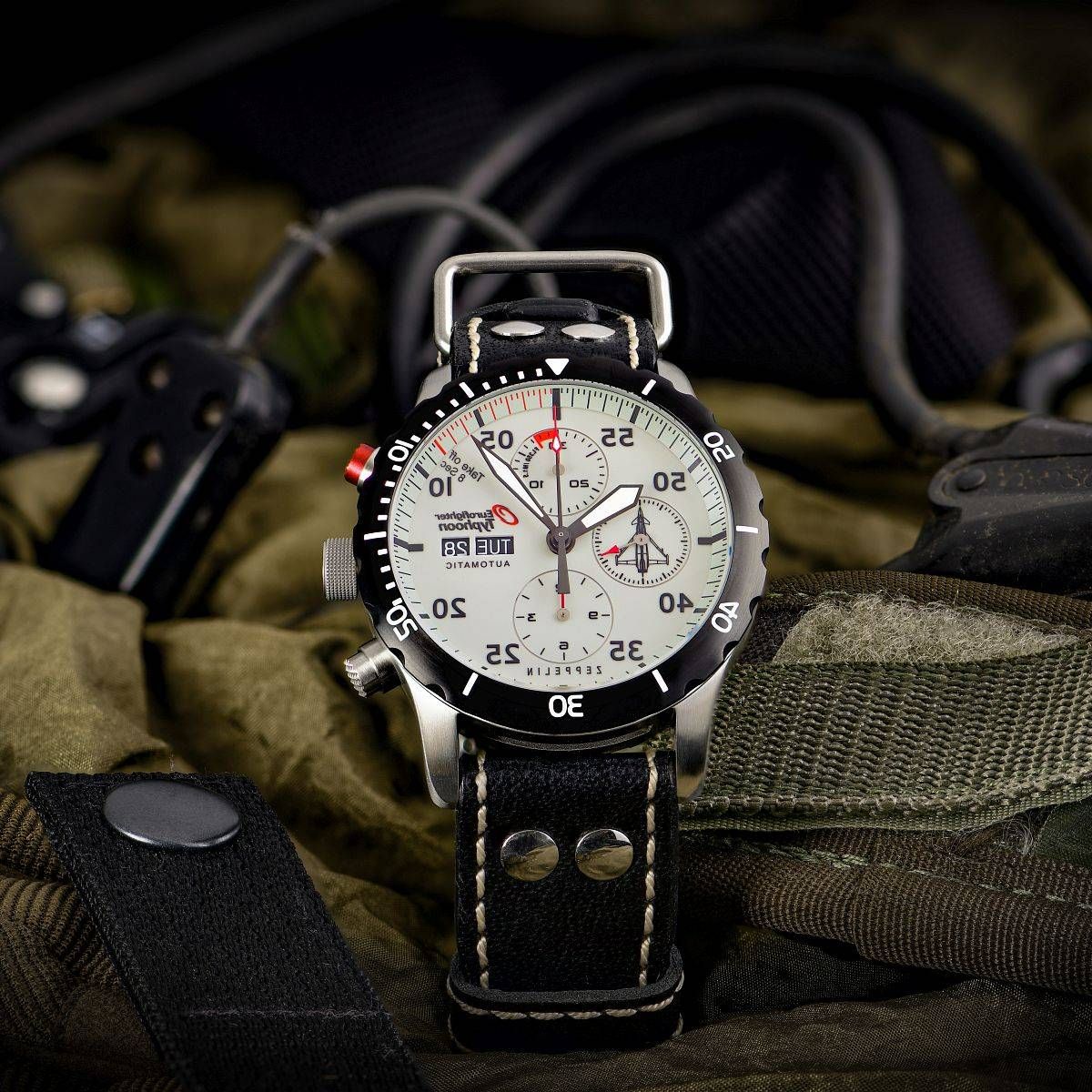 Zegarek męski Zeppelin Eurofighter Automatic Chronograph Limited Edition
