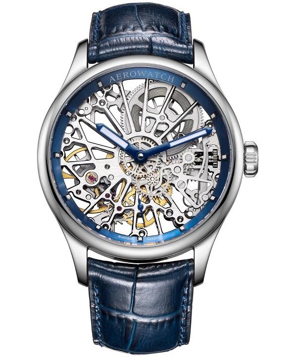 Zegarek męski Aerowatch Renaissance Skeleton Cobweb