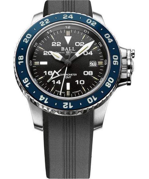 Zegarek męski Ball Engineer Hydrocarbon AeroGMT II Automatic Chronometer 	DG2018C-P4C-BK