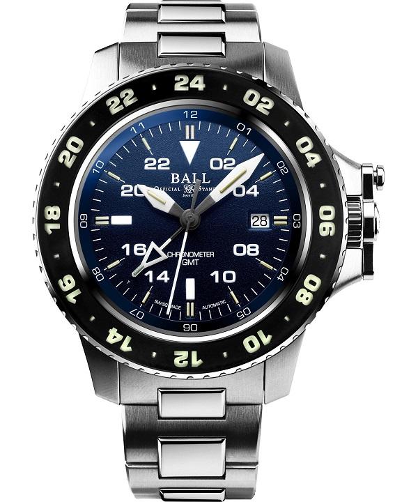 Zegarek męski Ball Engineer Hydrocarbon AeroGMT II Automatic Chronometer DG2018C-PC-BE