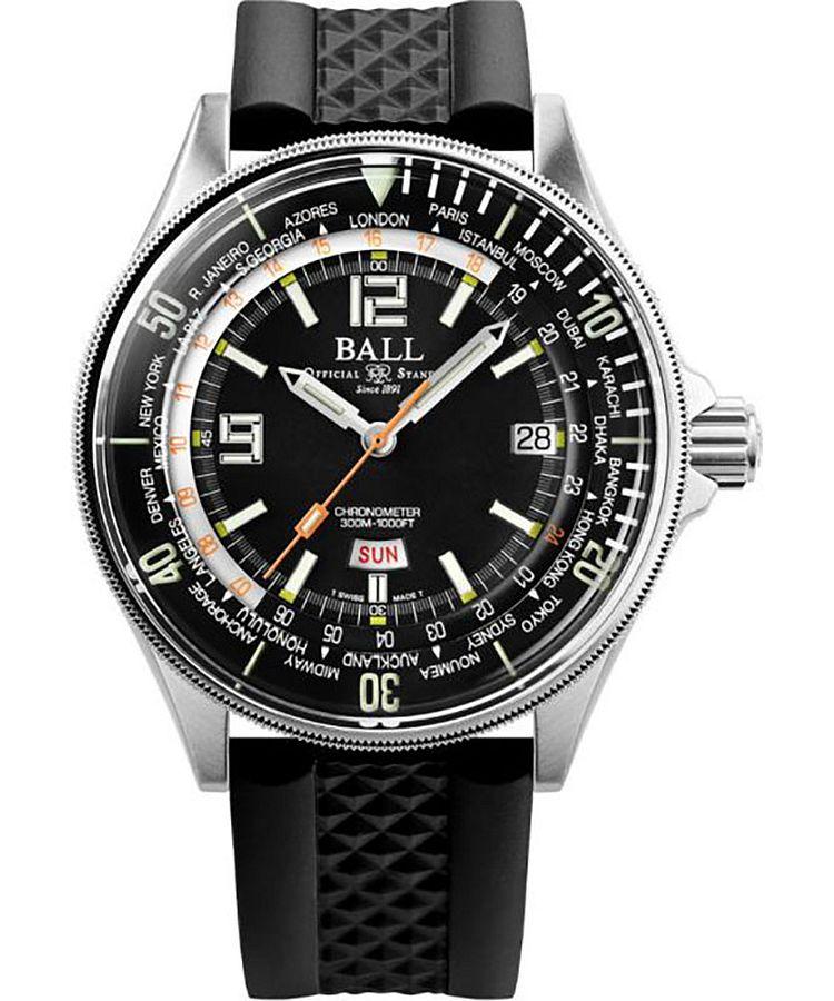 Zegarek męski Ball Engineer Master II Diver Worldtime