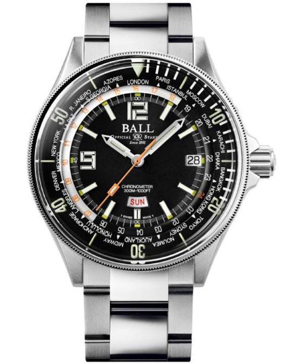 Zegarek męski Ball Engineer Master II Diver Worldtime