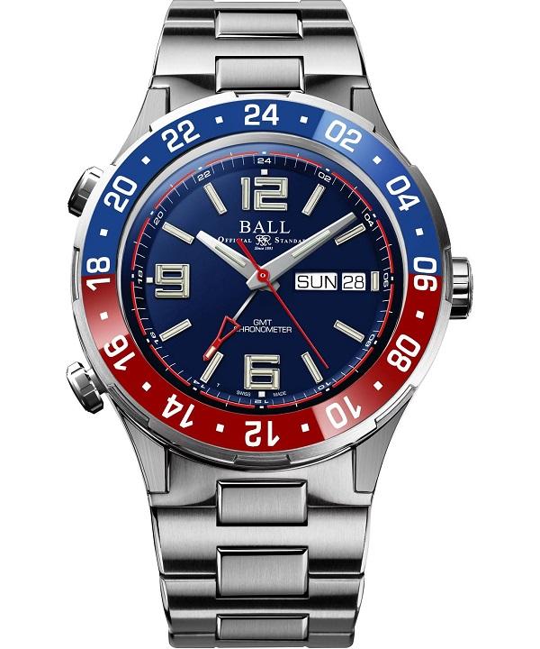 Zegarek męski Ball Roadmaster Marine GMT Titanium Automatic Chronometer Limited Edition