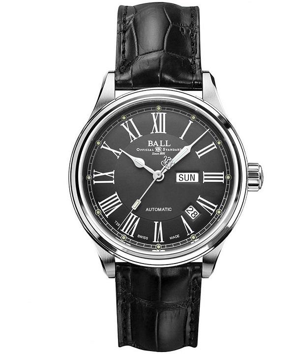 Zegarek męski Ball Trainmaster Roman Automatic