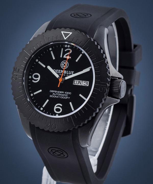 Zegarek męski Deep Blue Defender Automatic DEF44PVDBK