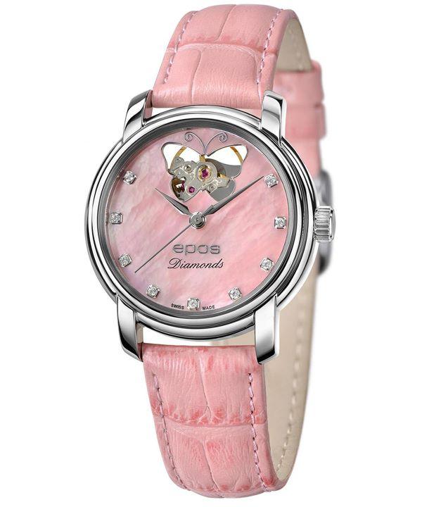 Zegarek męski Epos Ladies Diamonds Open Heart Automatic