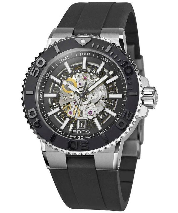 Zegarek męski Epos Sportive Diver Skeleton Automatic