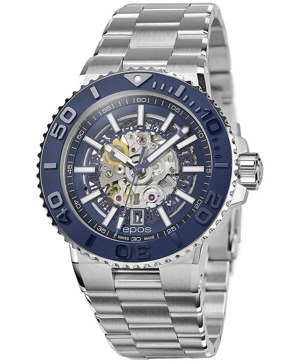 Zegarek męski Epos Sportive Diver Skeleton Automatic