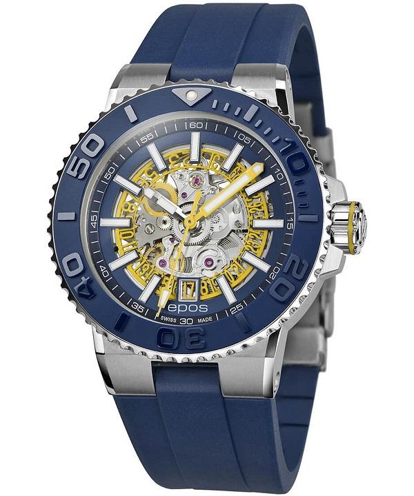 Zegarek męski Epos Sportive Diver Skeleton Automatic