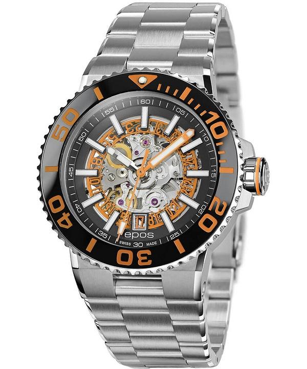 Zegarek męski Epos Sportive Diver Skeleton Automatic