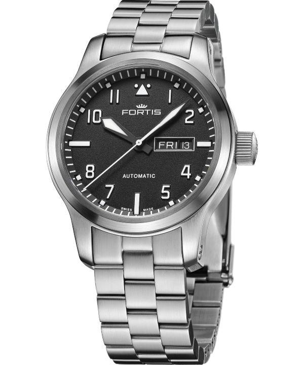 Zegarek męski Fortis Aeromaster Steel Day-Date