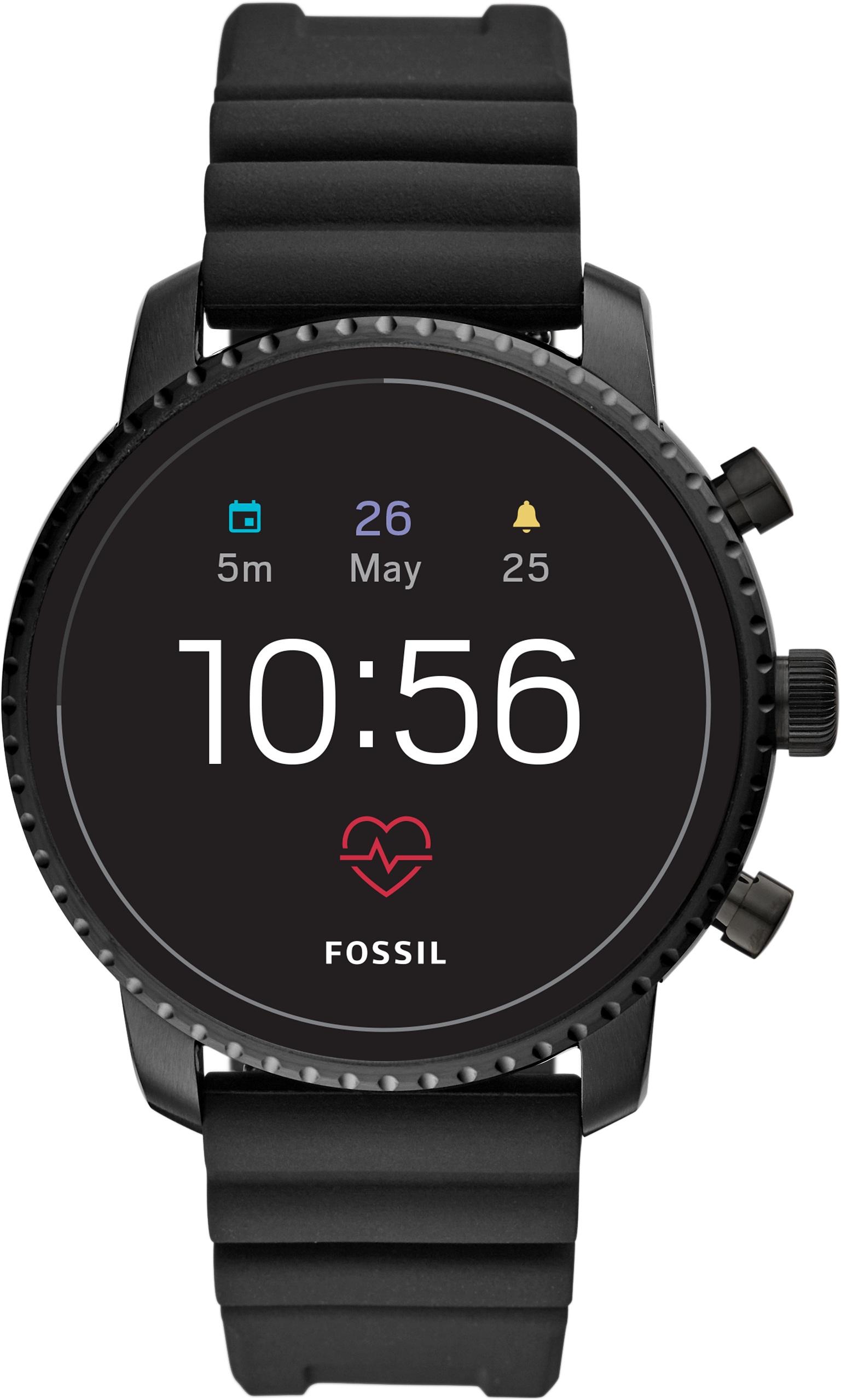 Zegarek Męski Fossil Q Explorist HR Smartwatch FTW4018