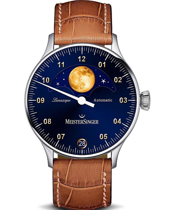 Zegarek męski MeisterSinger Lunascope Automatic