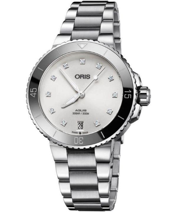 Zegarek damski Oris Aquis Date Diamonds Automatic