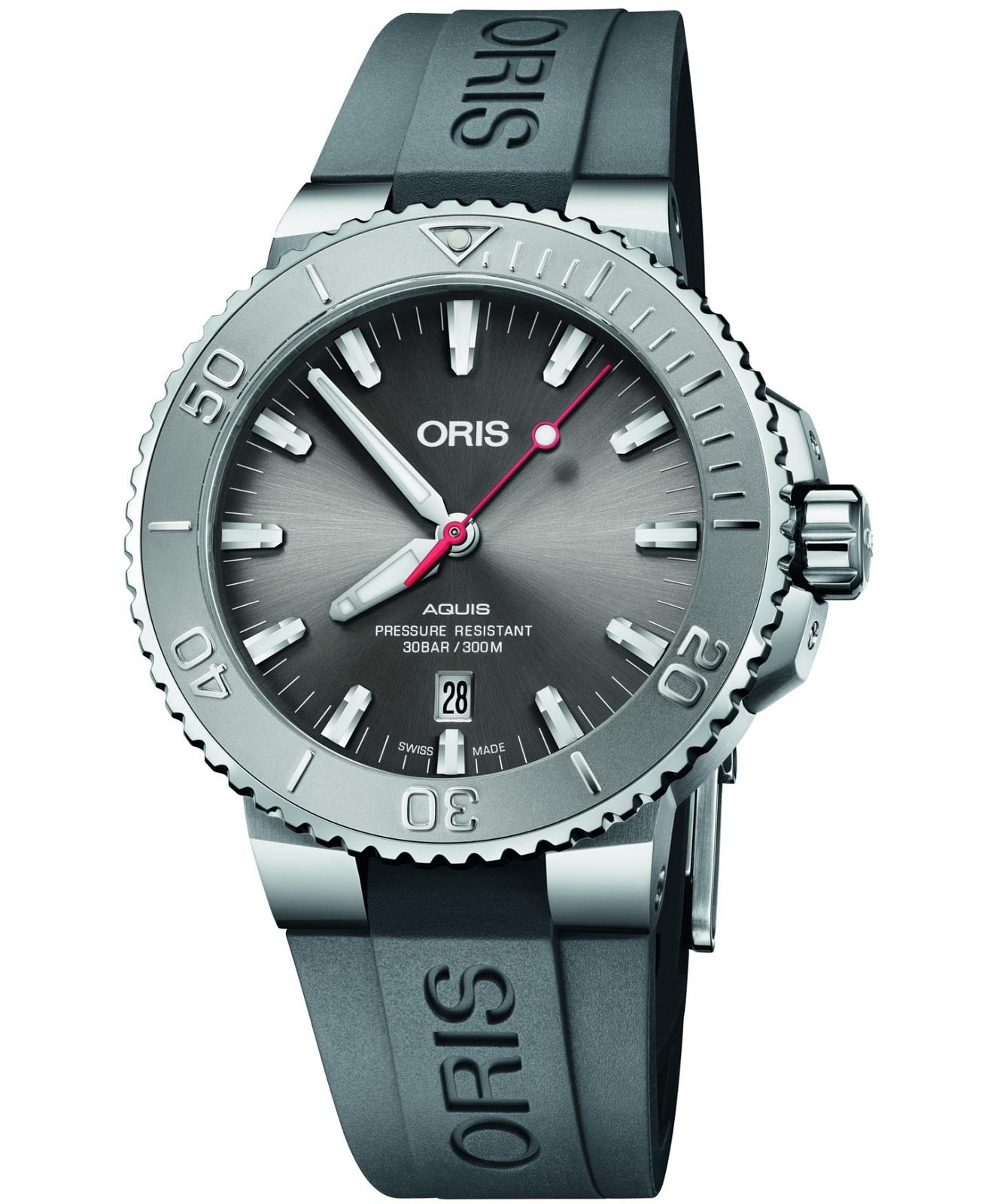 Zegarek męski Oris Aquis Date Relief Automatic 01 798 7754 4135-07 4 24 63EB