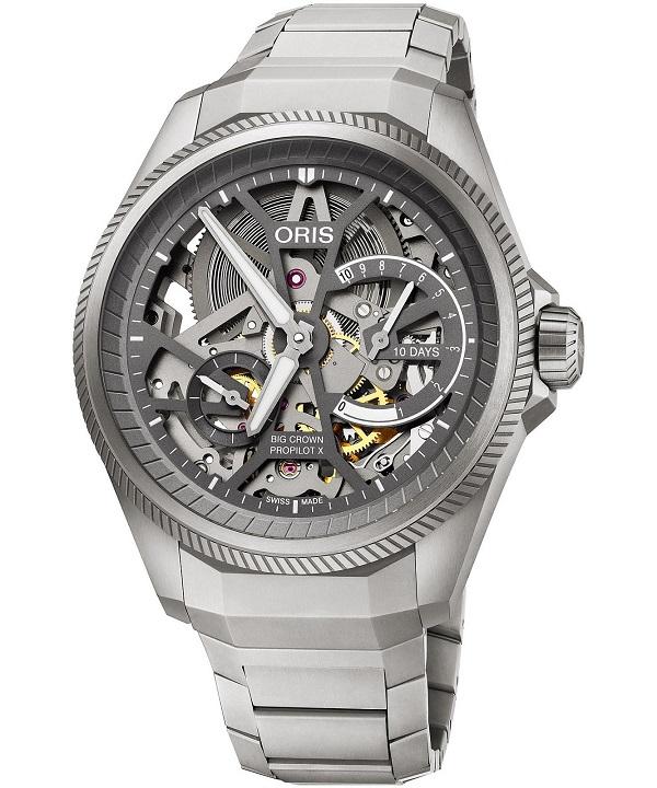 Zegarek męski Oris Big Crown ProPilot X Calibre 115 Skeleton