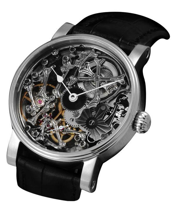Zegarek męski Schaumburg Unikatorium Palaonhorologie Skeleton