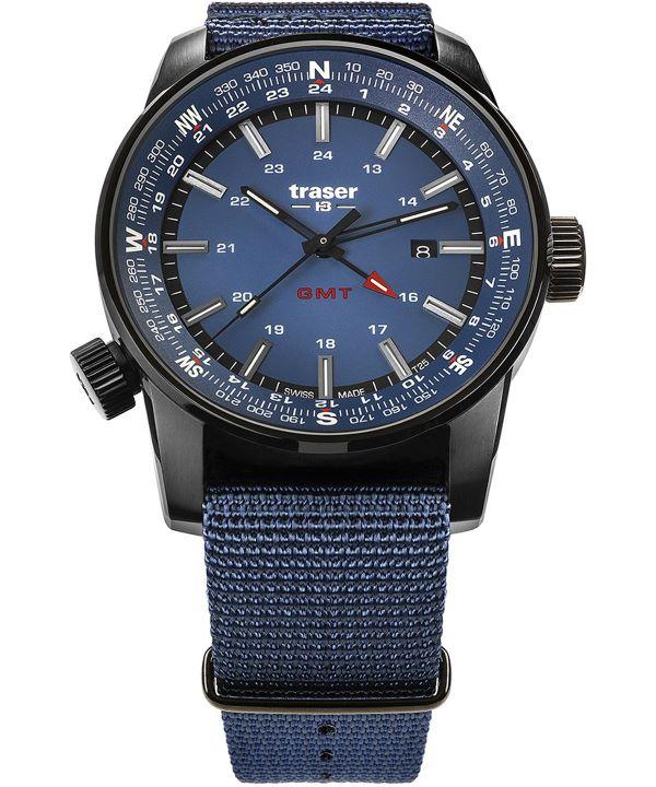 Zegarek męski Traser P68 Pathfinder GMT Blue