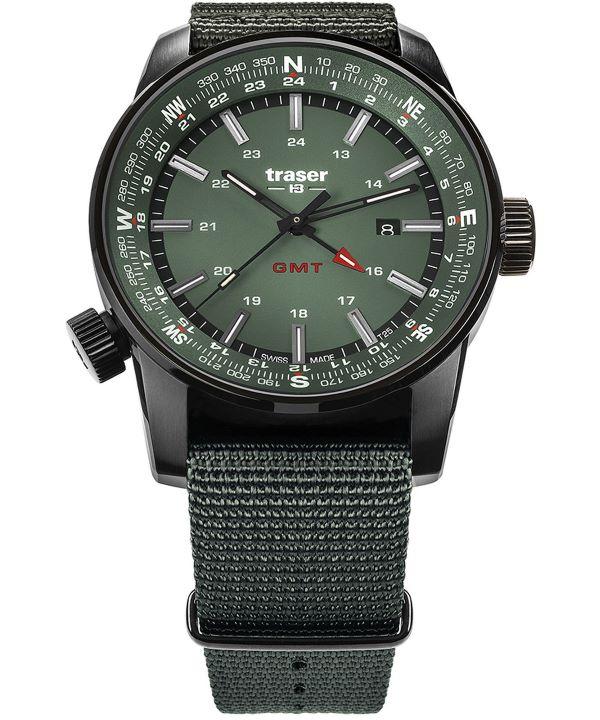 Zegarek męski Traser P68 Pathfinder GMT Green