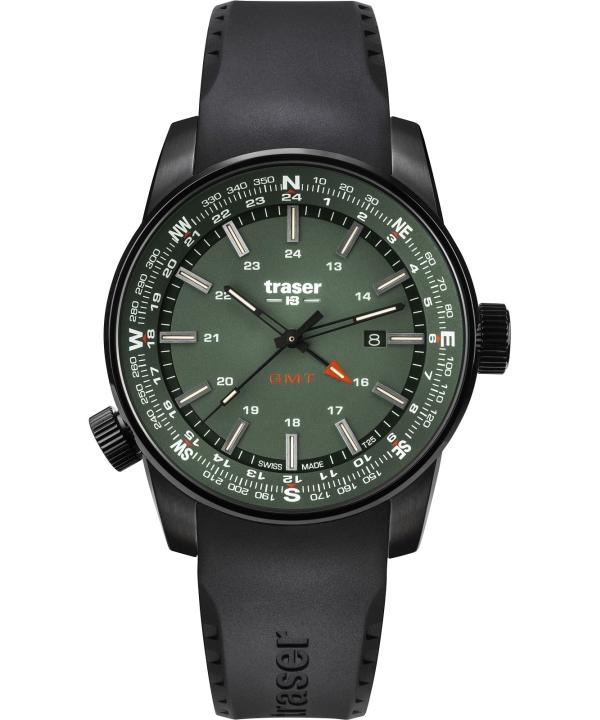 Zegarek męski Traser P68 Pathfinder GMT Blue