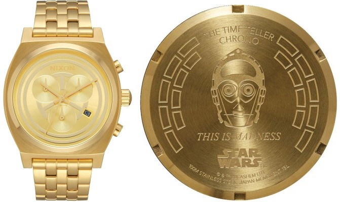 Nixon Time Teller Chrono Star Wars C-3PO A972SW2378