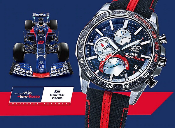 Zegarek Edifice Toro Rosso Limited Ediiton lifestyle